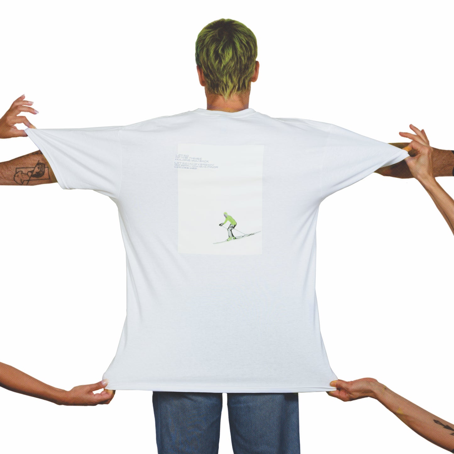 Let Go oversized T-shirt
